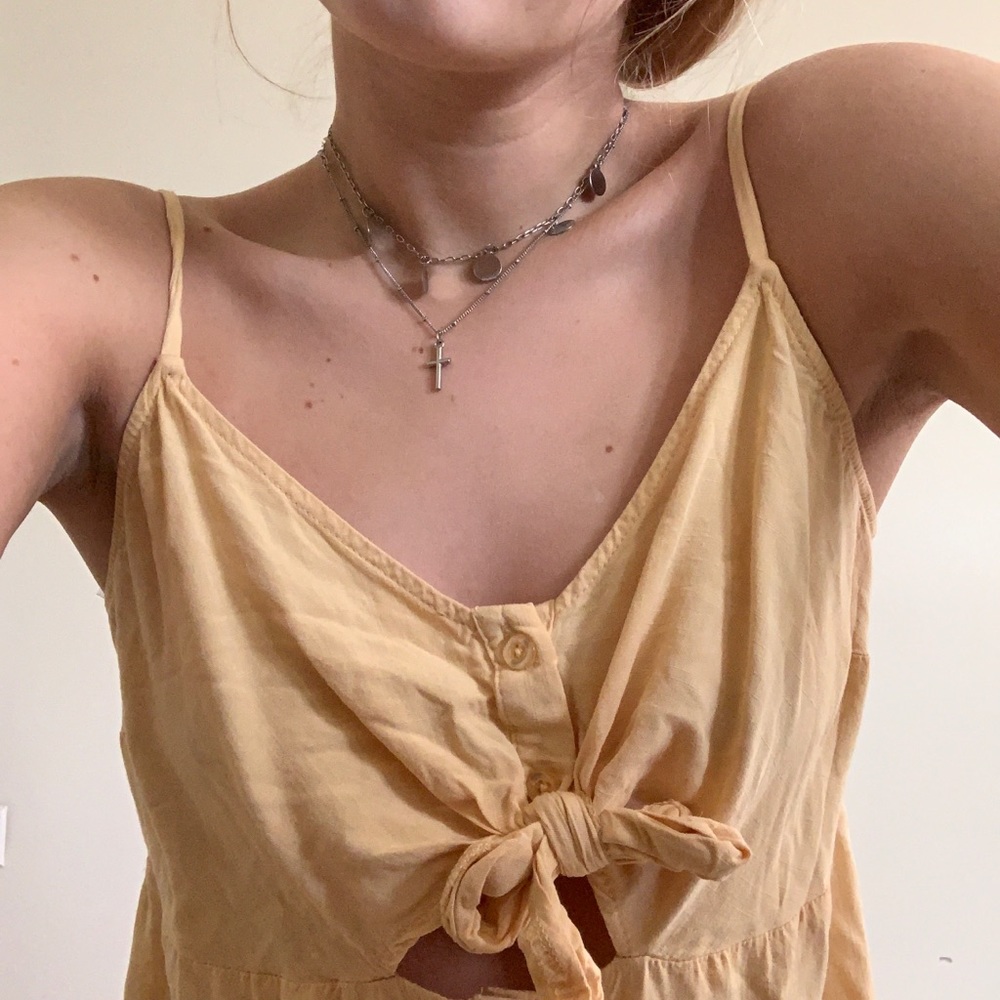 Yellow dress